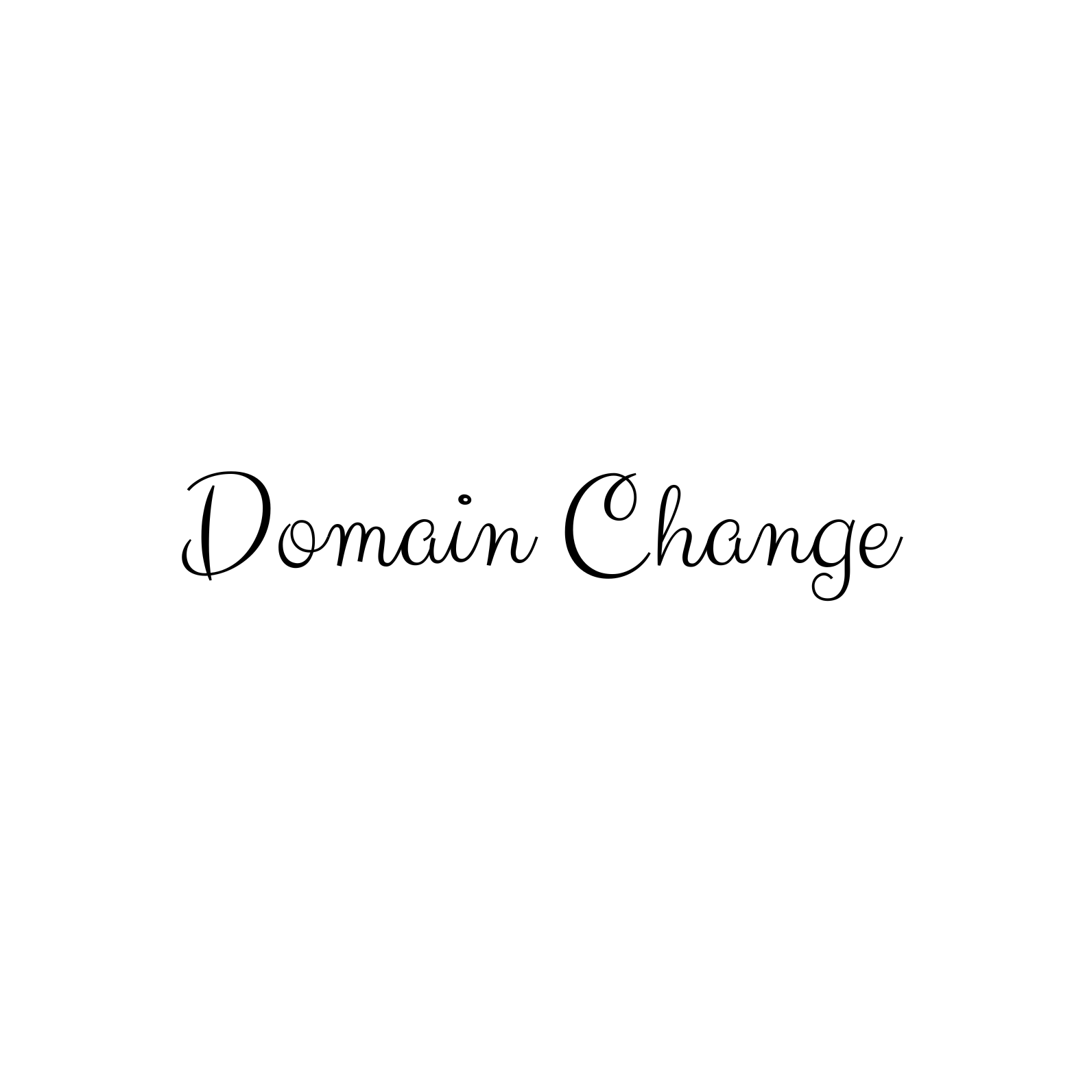 Domain Change